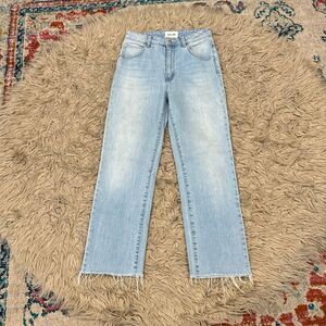 Rolla’s high rise straight jeans size 26